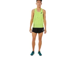 Clearance ASICS MEN ACTIBREEZE SINGLET Hazard Green