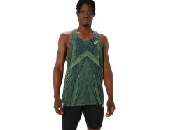 Shop ASICS MEN ACTIBREEZE SINGLET French Blue/Safety Yellow
