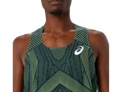 Shop ASICS MEN ACTIBREEZE SINGLET French Blue/Safety Yellow