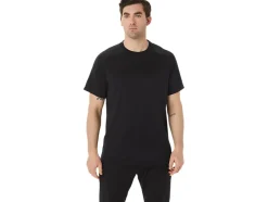 Cheap ASICS MEN ACTIVE SHORT SLEEVE TOP Performance Black