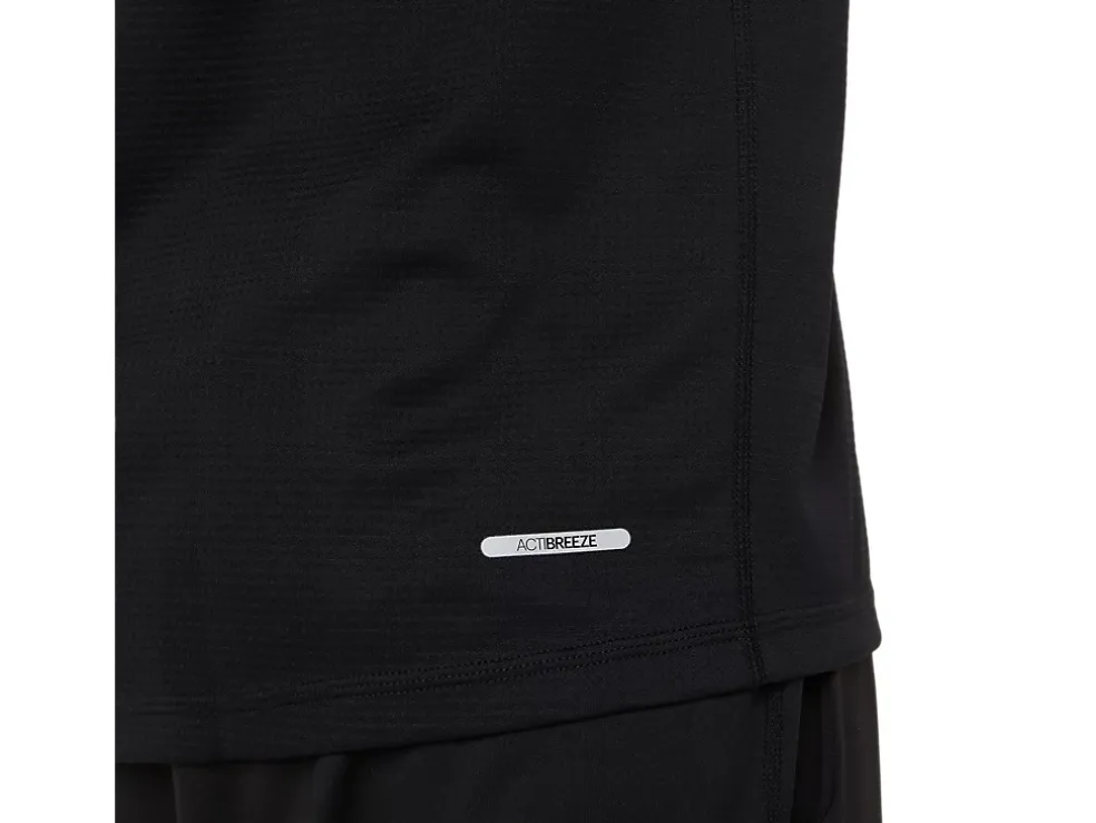 Cheap ASICS MEN ACTIVE SHORT SLEEVE TOP Performance Black