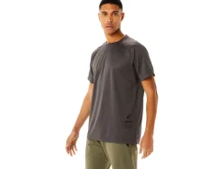 Clearance ASICS MEN ACTIVE SHORT SLEEVE TOP Obsidian Grey