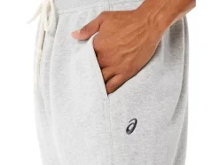 New ASICS MEN SUNDAY SANA FLEECE JOGGER Light Grey Heather