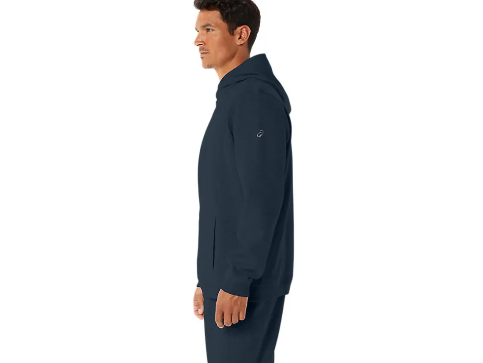 Best ASICS MEN SUNDAY SANA FLEECE HOODIE French Blue