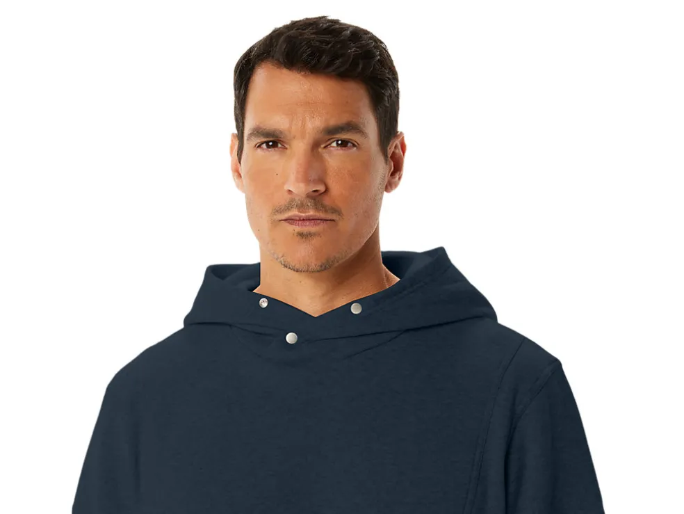 Best ASICS MEN SUNDAY SANA FLEECE HOODIE French Blue