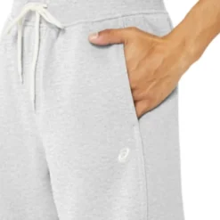 Cheap ASICS MEN SUNDAY SANA FLEECE SHORT Light Grey Heather