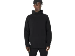 Best ASICS MEN SUNDAY SANA FLEECE HOODIE Performance Black