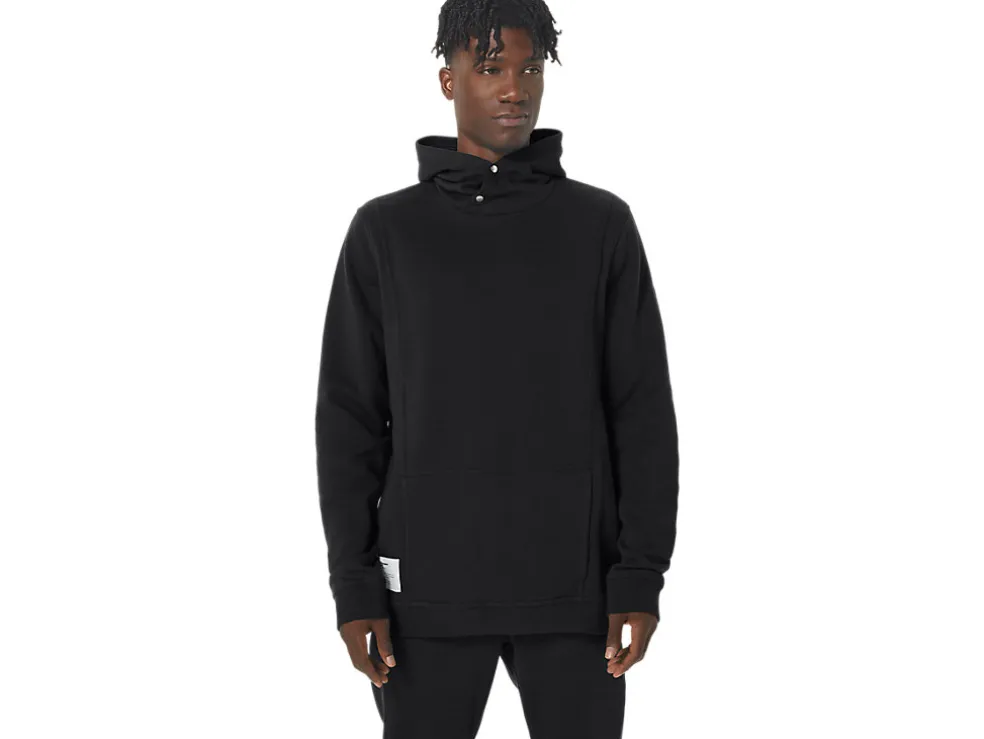 Best ASICS MEN SUNDAY SANA FLEECE HOODIE Performance Black
