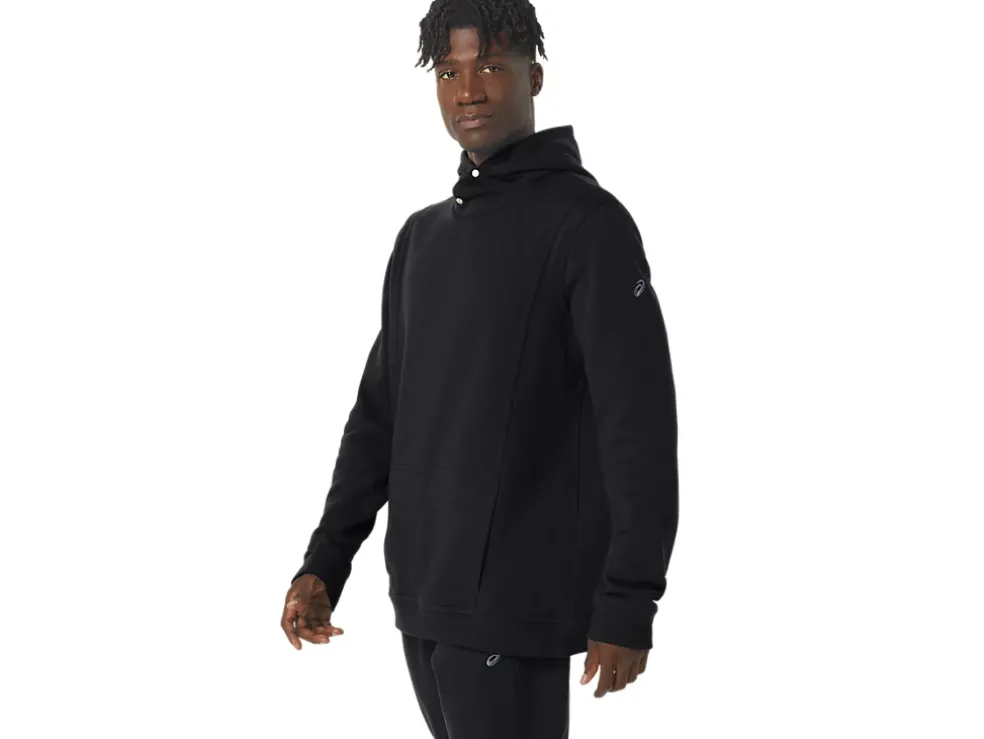 Best ASICS MEN SUNDAY SANA FLEECE HOODIE Performance Black