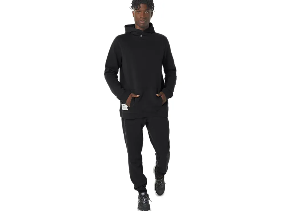 Best ASICS MEN SUNDAY SANA FLEECE HOODIE Performance Black