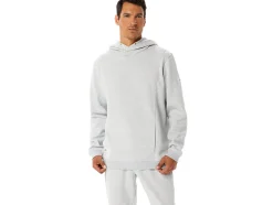 Store ASICS MEN SUNDAY SANA FLEECE HOODIE Light Grey Heather