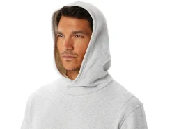 Store ASICS MEN SUNDAY SANA FLEECE HOODIE Light Grey Heather