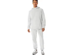Store ASICS MEN SUNDAY SANA FLEECE HOODIE Light Grey Heather