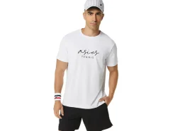Sale ASICS MEN CLASSIC GRAPHIC TEE Brilliant White
