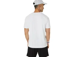 Sale ASICS MEN CLASSIC GRAPHIC TEE Brilliant White