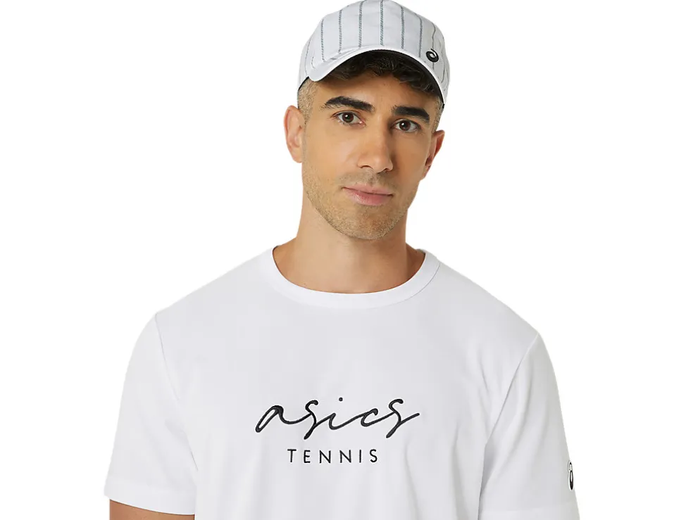 Sale ASICS MEN CLASSIC GRAPHIC TEE Brilliant White