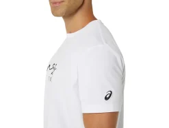 Sale ASICS MEN CLASSIC GRAPHIC TEE Brilliant White
