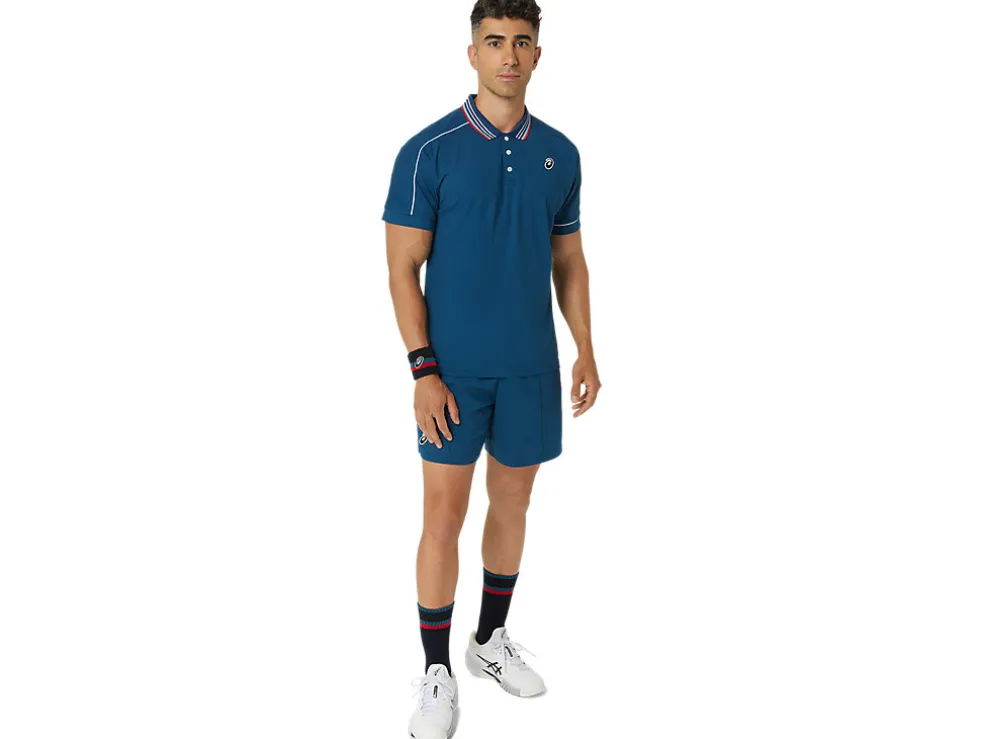 Flash Sale ASICS MEN CLASSIC POLO-SHIRT Mako Blue