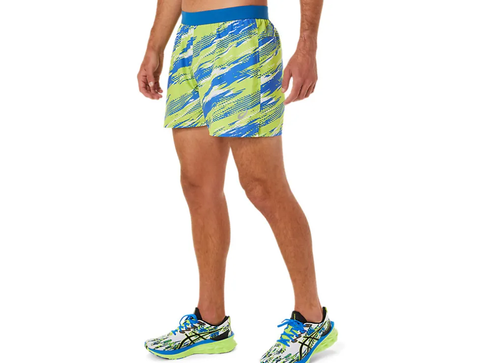 Clearance ASICS MEN COLOR INJECTION SHORT Hazard Green