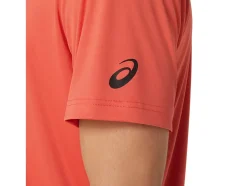 Best Sale ASICS MEN COURT GS GRAPHIC TEE Red Snapper
