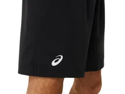 New ASICS MEN COURT 9IN SHORT Performance Black