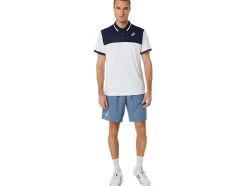 New ASICS MEN COURT 9IN SHORT Steel Blue