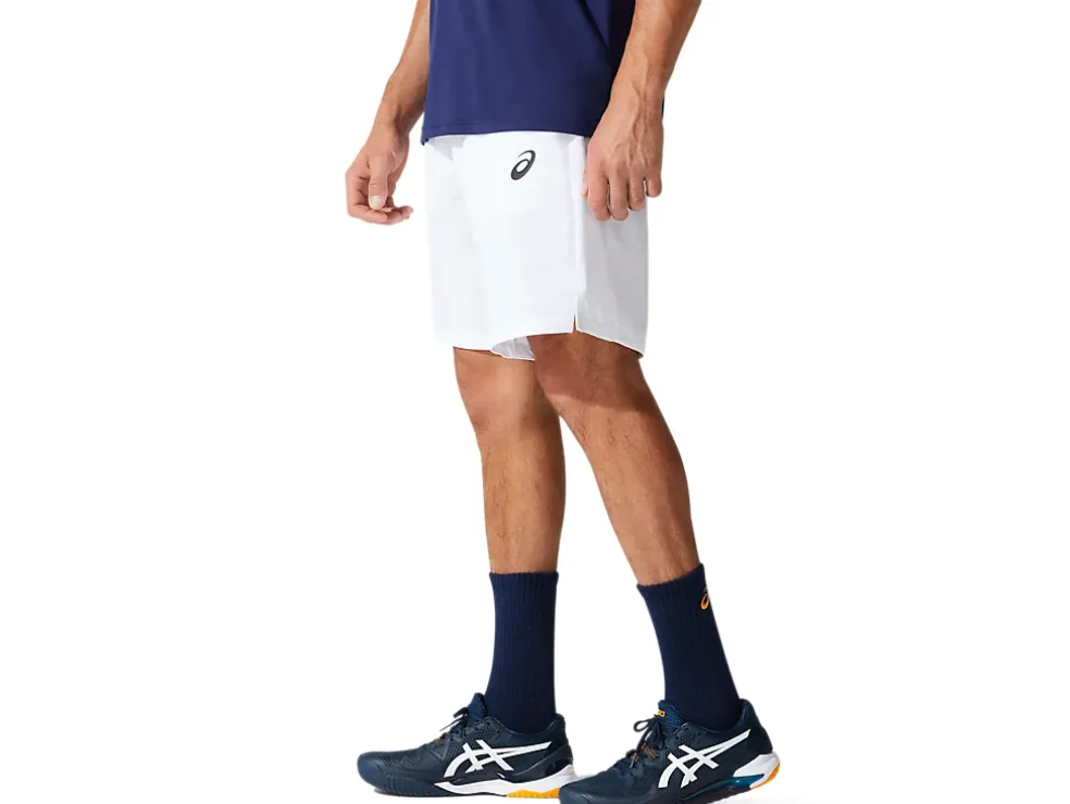 Hot ASICS MEN COURT 9IN SHORT Brilliant White