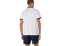 Cheap ASICS MEN COURT POLO SHIRT Brilliant White/Midnight