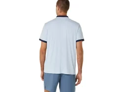 Sale ASICS MEN COURT POLO SHIRT Soft Sky/Midnight