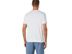 Discount ASICS MEN COURT SHOES GRAPHIC TEE Brilliant White
