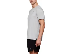 Store ASICS MEN DORAI SHORT SLEEVE TOP Light Grey Heather