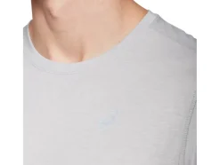 Store ASICS MEN DORAI SHORT SLEEVE TOP Light Grey Heather