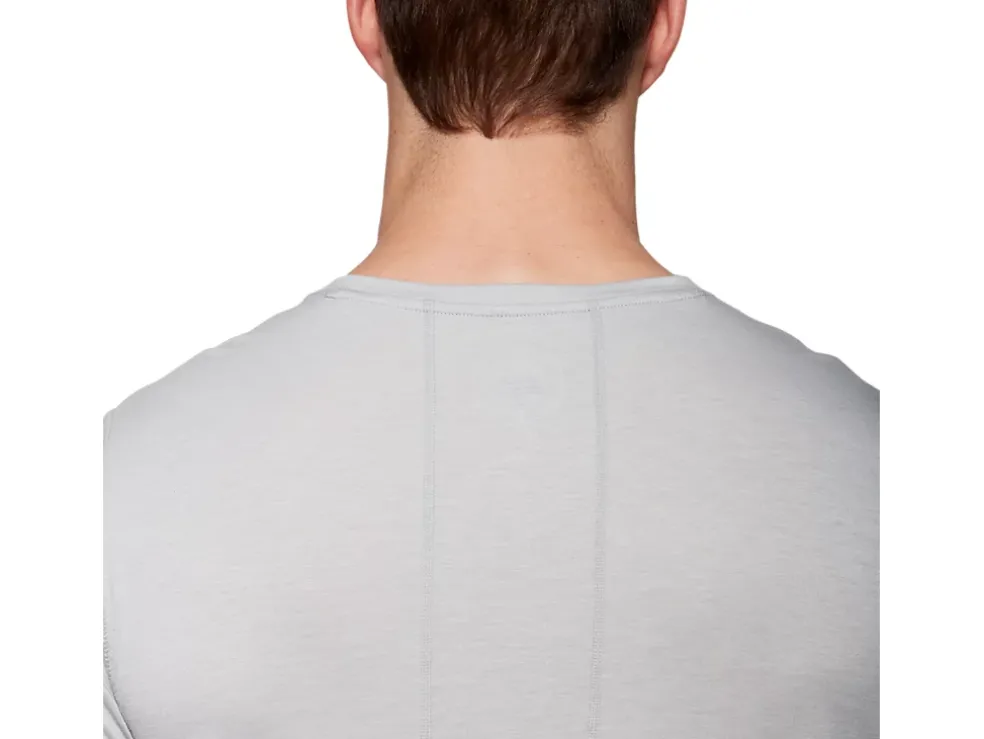Store ASICS MEN DORAI SHORT SLEEVE TOP Light Grey Heather