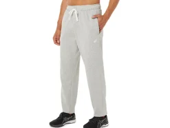 Outlet ASICS MEN FLEECE TAPERED PANT Light Grey Heather