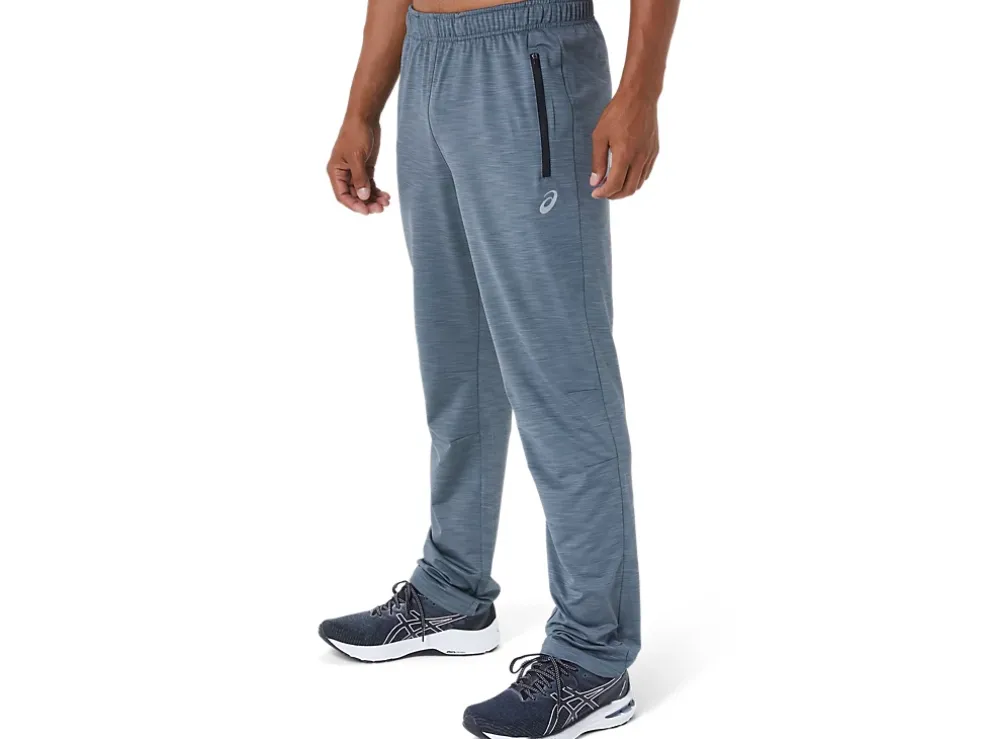 Cheap ASICS MEN FP PANT Steel Blue Spacedye