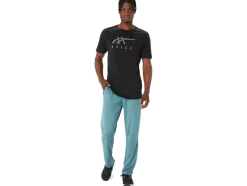 Store ASICS MEN FP PANT Foggy Teal Spacedye