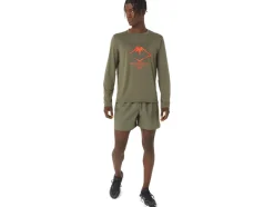 Flash Sale ASICS MEN FUJITRAIL LOGO SHORT Mantle Green