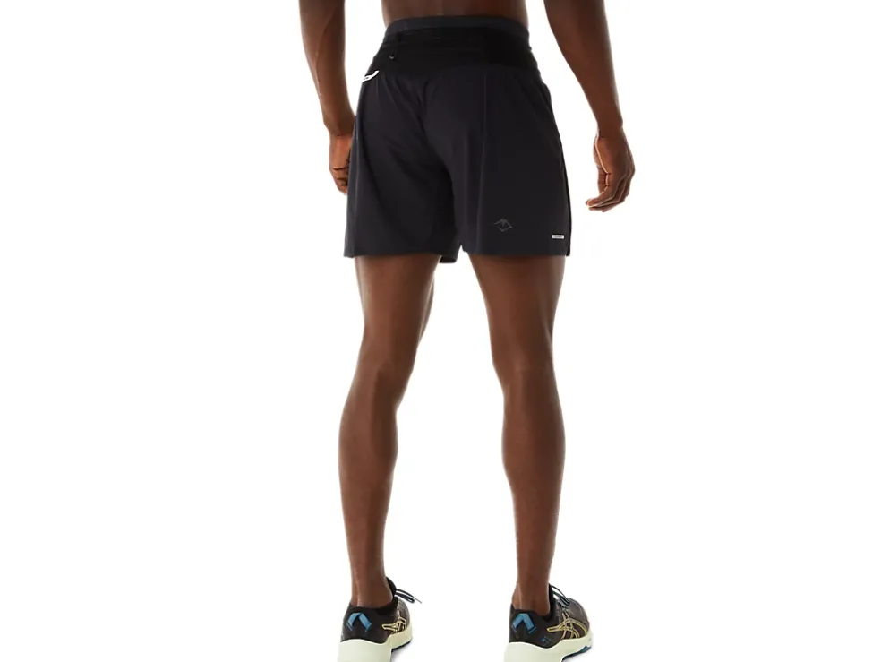 Online ASICS MEN FUJITRAIL SHORT Performance Black