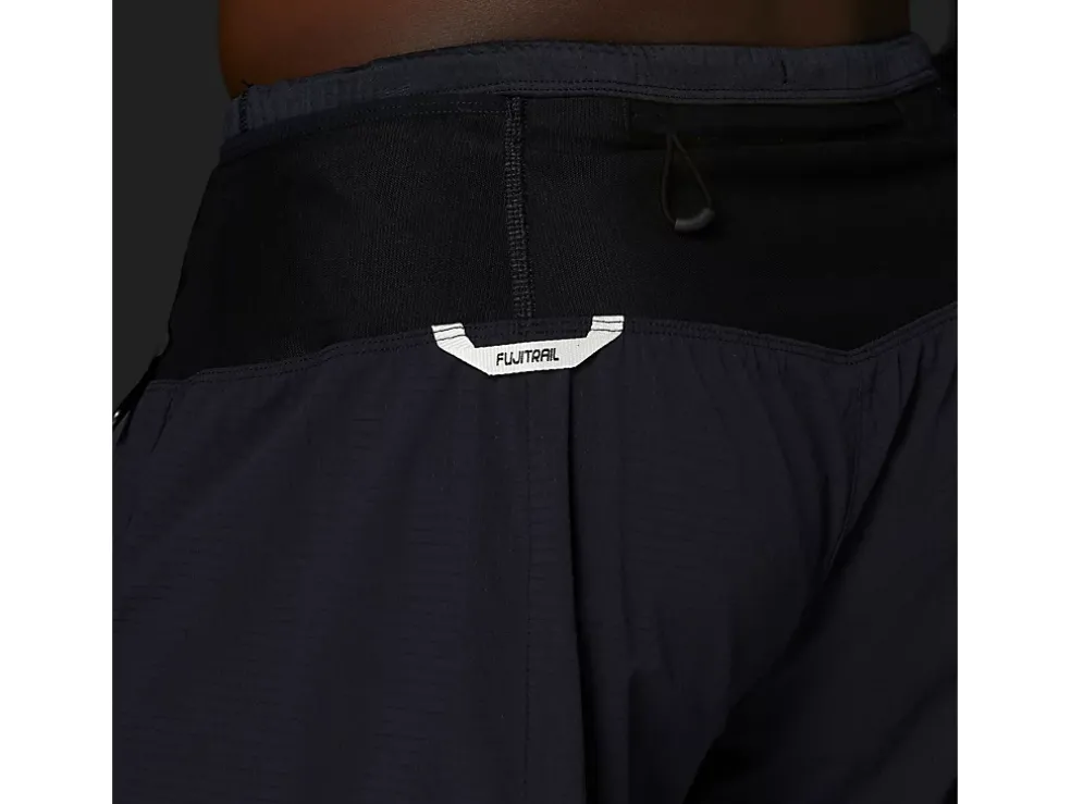 Online ASICS MEN FUJITRAIL SHORT Performance Black