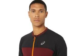 Flash Sale ASICS MEN FUJITRAIL SHORT SLEEVE TOP Antique Red/Performance Black
