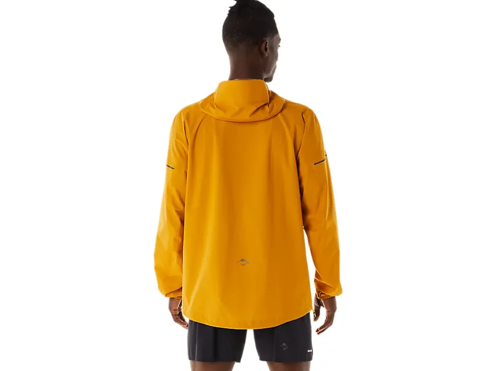 Outlet ASICS MEN FUJITRAIL WATERPROOF JACKET Sandstorm