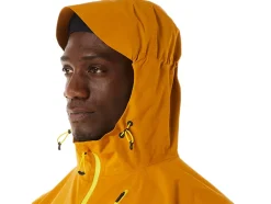 Outlet ASICS MEN FUJITRAIL WATERPROOF JACKET Sandstorm