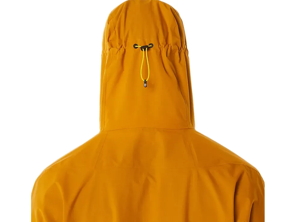Outlet ASICS MEN FUJITRAIL WATERPROOF JACKET Sandstorm