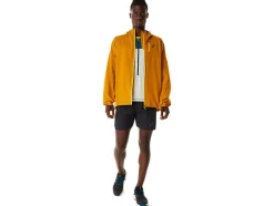 Outlet ASICS MEN FUJITRAIL WATERPROOF JACKET Sandstorm