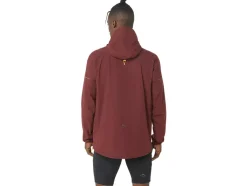 Best Sale ASICS MEN FUJITRAIL WATERPROOF JACKET Antique Red/Bright Orange