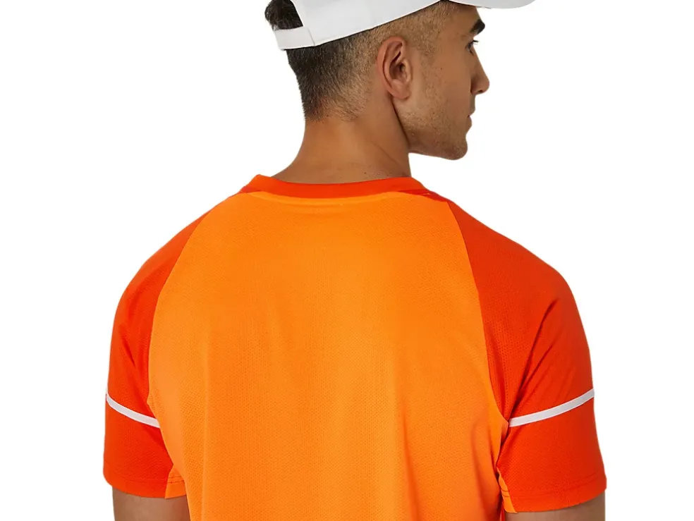 Fashion ASICS MEN GAME SHORT SLEEVE TOP Koi