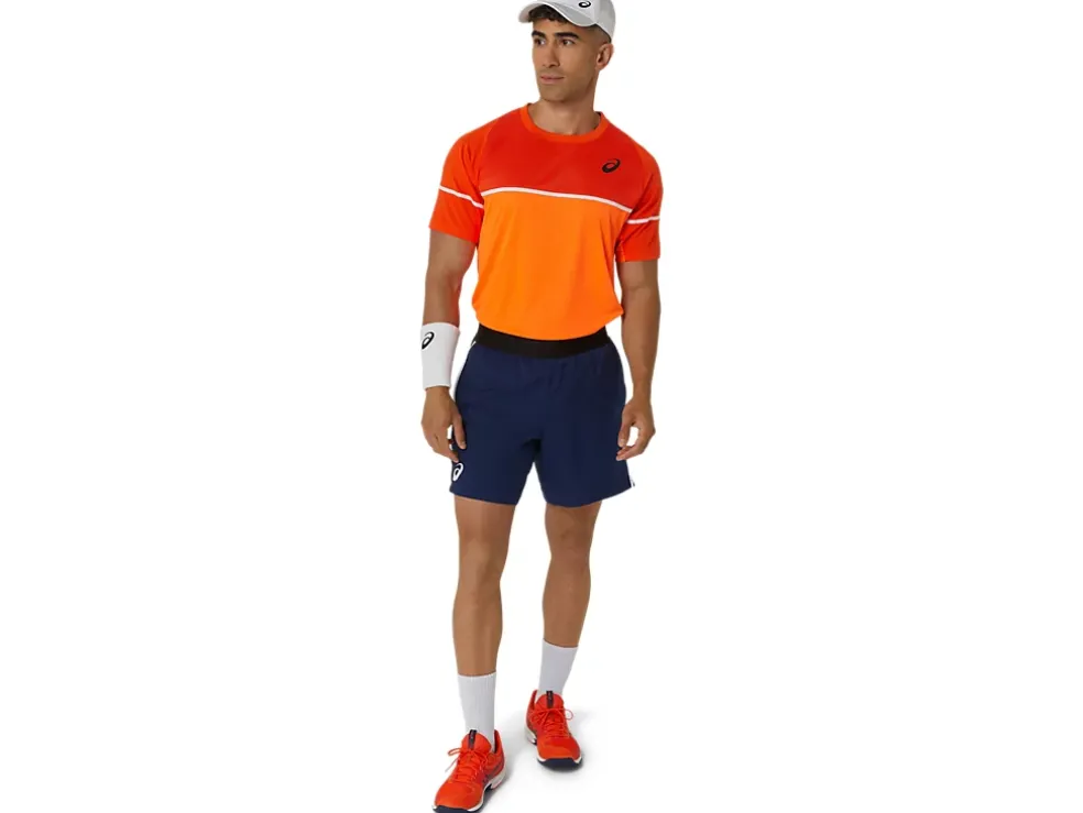 Fashion ASICS MEN GAME SHORT SLEEVE TOP Koi