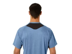 Best ASICS MEN GEL-COOL PRINT SHORT SLEEVE TOP Grand Shark Heather