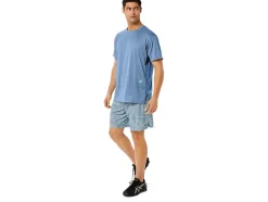 Best ASICS MEN GEL-COOL PRINT SHORT SLEEVE TOP Grand Shark Heather