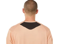 Clearance ASICS MEN GEL-COOL PRINT SHORT SLEEVE TOP Summer Dune Heather
